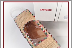 In the hoop structured alcohol bottle cover embroidery Product Image 2