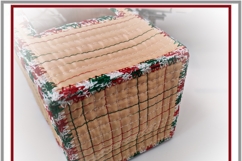 In the hoop structured alcohol bottle cover embroidery Product Image 3