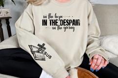 In the hope in the despair in the giving Sleeve SVG Product Image 3