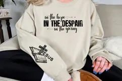 In the hope in the despair in the giving Sleeve SVG Product Image 3