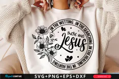 In The Wetting In The Searching, Christian SVG Design Product Image 1