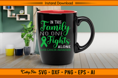 In This Family No One Fights Alone Liver Awareness SVG Product Image 3