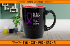 In This Family No One Fights Alone SVG Cancer File Product Image 3