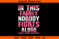 In This Family Nobody Fights Alone SVG Product Image 1