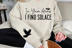 In your arms I find solace Sleeve SVG Design Product Image 3