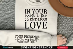 In Your Eyes Sleeve SVG, Mother's Day SVG Design Product Image 1