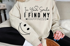In your smile I find my happiness Sleeve SVG Design Product Image 2