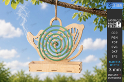 Mosquito Coil Holder Laser Cut | Incense Coil Stand | Patio Product Image 1