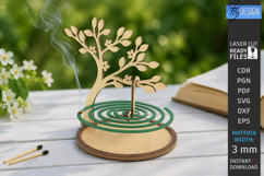 Mosquito Coil Holder Laser Cut | Incense Coil Stand | Patio Product Image 1