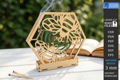 Mosquito Coil Holder Laser Cut | Incense Coil Stand | Patio Product Image 1
