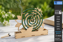 Mosquito Coil Holder Laser Cut | Incense Coil Stand | Patio Product Image 1