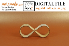 Incense Holder Double Flexi Vector File for Laser Cutter. Product Image 1