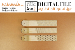 Incense Holder Flat Vector File for Laser Cut - 3 Variations Product Image 1