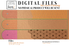 Incense Holder Flat Vector File for Laser Cut - 3 Variations Product Image 2