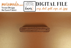 Incense Holder Flexi Box Vector File for Laser Cutter. Product Image 2