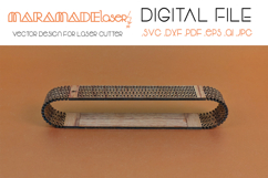 Incense Holder Flexi Ring Deco Vector File for Laser Cutter. Product Image 1