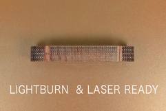 Incense Holder Flexi Ring Deco Vector File for Laser Cutter. Product Image 4