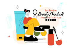 10 Inclusive Beauty Products Illustration Product Image 1