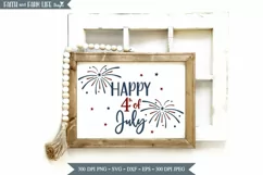 4th of July Fireworks Sublimation/SVG Product Image 3