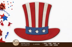 Independence Day Decorative Hat Template Product Image 1