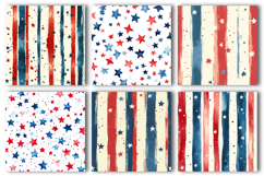 Independence Day Digital Paper Pack Product Image 2