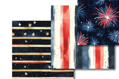 Independence Day Digital Paper Pack Product Image 3