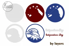 Eagle, Independence Day, 4th Of July, Patriotic, USA Flag Product Image 9