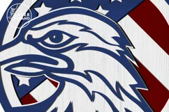 Eagle, Independence Day, 4th Of July, Patriotic, USA Flag Product Image 8