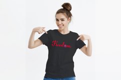 Freedom SVG. American sunflower. Fourth of July quote Product Image 2