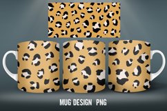 Leopard Pattern Mug Wrap Sublimation Designs Product Image 6