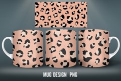 Leopard Pattern Mug Wrap Sublimation Designs Product Image 5
