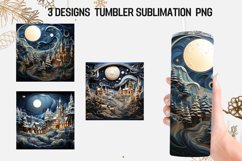 3D Tumble Wrap Sublimation Designs |Tumble Wrap PNG Product Image 1