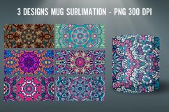 Abstract Boho Mug Wrap Sublimation Designs|Mug Wrap Product Image 1