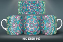 Abstract Boho Mug Wrap Sublimation Designs|Mug Wrap Product Image 4