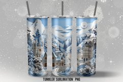 3D Winter Tumble Sublimation Designs Product Image 2