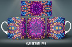 Abstract Boho Mug Wrap Sublimation Designs|Mug Wrap Product Image 6