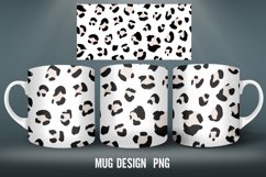 Leopard Pattern Mug Wrap Sublimation Designs Product Image 2