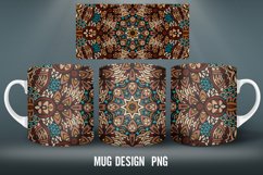Abstract Boho Mug Wrap Sublimation Designs|Mug Wrap Product Image 7