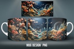 3D Autumn Mug Wrap Sublimation Designs|Mug Wrap Product Image 3