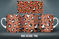 Leopard Pattern Mug Wrap Sublimation Designs Product Image 7