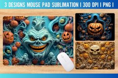 Halloween Mouse Pad Sublimation PNG I Mouse Pad Product Image 1