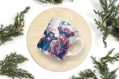4th of July Mug Sublimation Design - Patriotic Cows Product Image 8