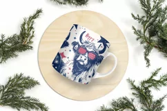 4th of July Mug Sublimation Design - Patriotic Cows Product Image 8