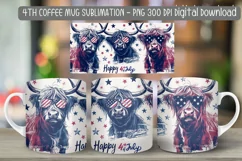 "Rustic American farmhouse style mug digital download"