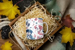 4th of July Mug Sublimation Design - Patriotic Dogs Product Image 7