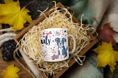 4th of July Mug Sublimation Design - Patriotic Dogs Product Image 7