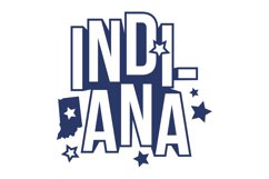 Indiana SVG Cut Files Product Image 2