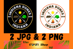 Indiana Dunes National Park Png, US National Park Shirt Product Image 1