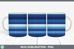 GorgeousIndigo Mug Wrap design.