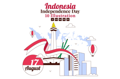 10 Indonesia Independence Day Illustration Product Image 1